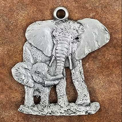 mother and baby ornament