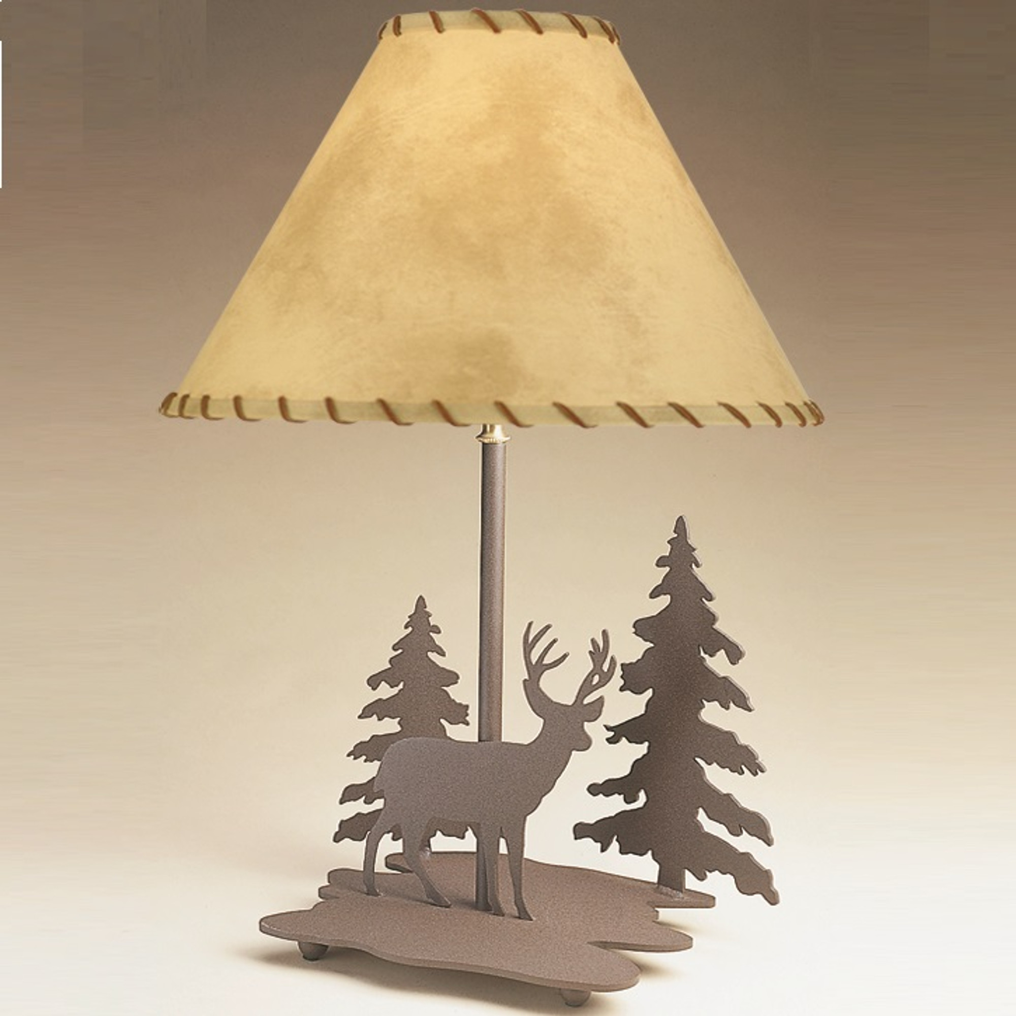 deer table lamp