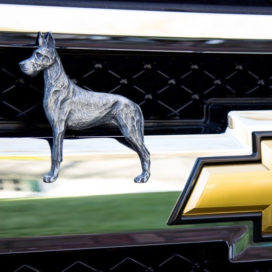 Great Dane Grille Ornament | Great Dane Grillie