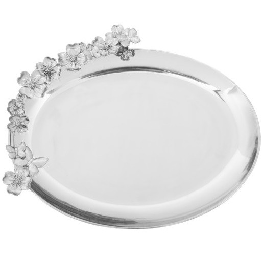 Arthur Court Designs Butterfly and Dogwood Serving Platter - Thumbnail 2