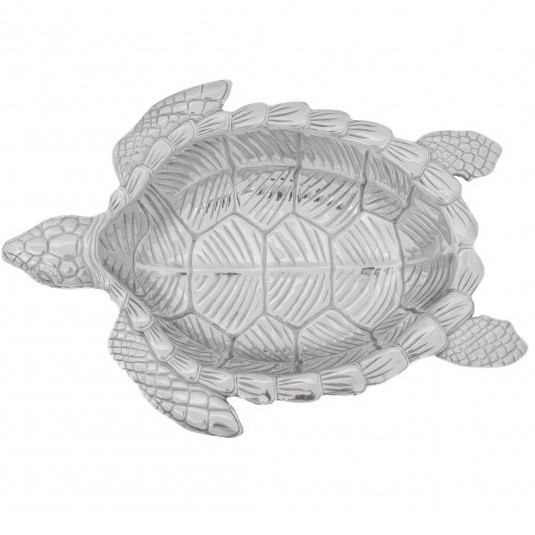 Sea Turtle Oval Serving Bowl | Arthur Court Designs