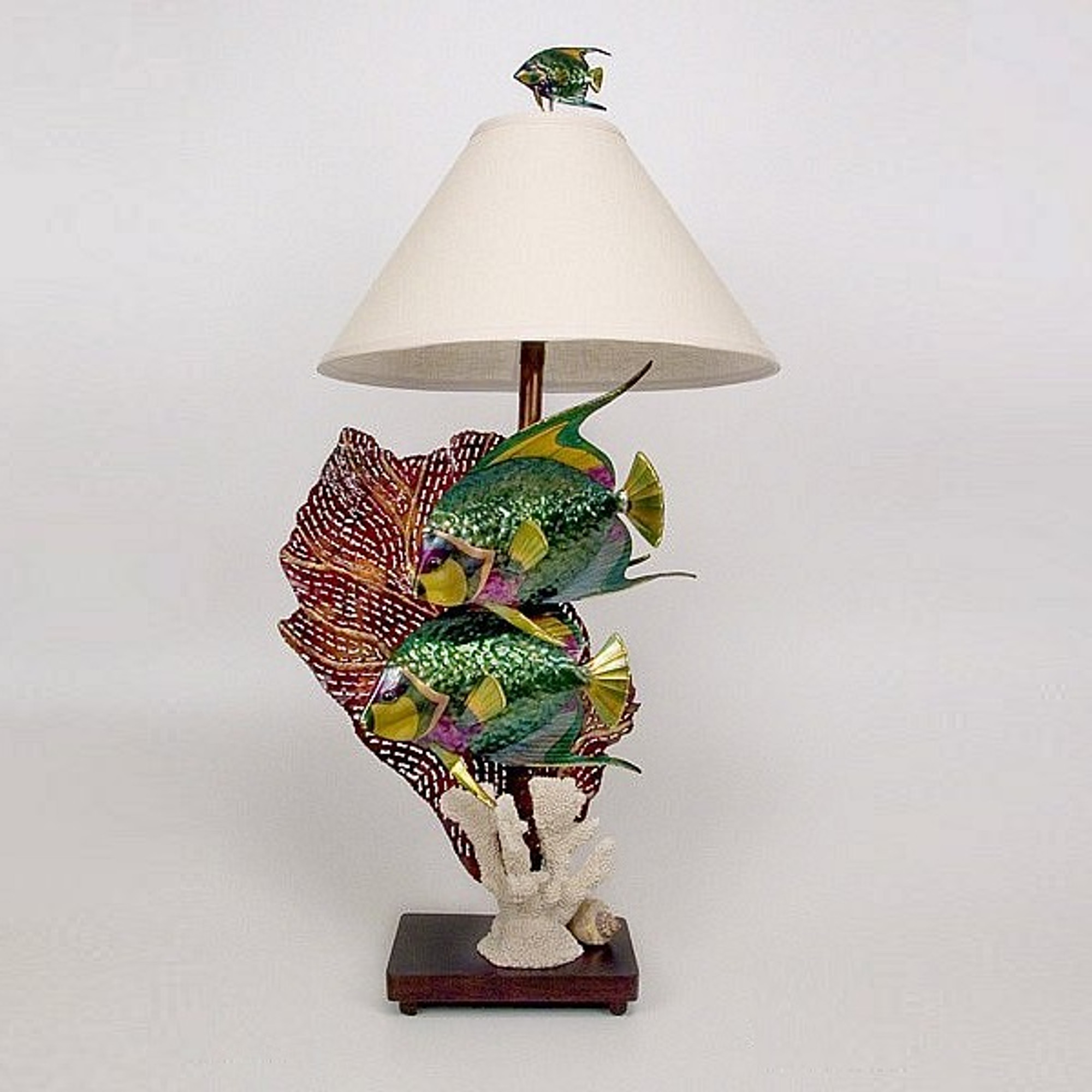 Angelfish Lamp Copper T.I. Design