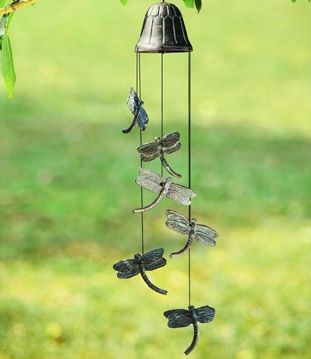 Swooping Dragonfly Wind Chime | Home Decor