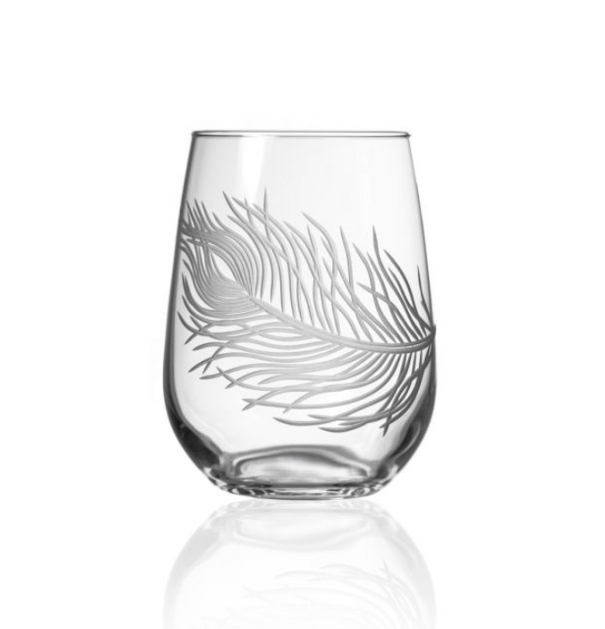 Peacock Feather Stemless Wine Glass - Peacock Gift, Feather Gift, Peacock  Wine Glass, Feather Wine Glass – LOL Glass
