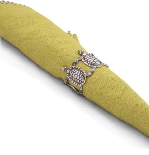 Vagabond House Sea Turtle Napkin Rings - Thumbnail 3