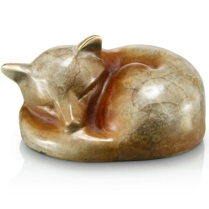 Fox Snuggling Sculpture | Home Decor