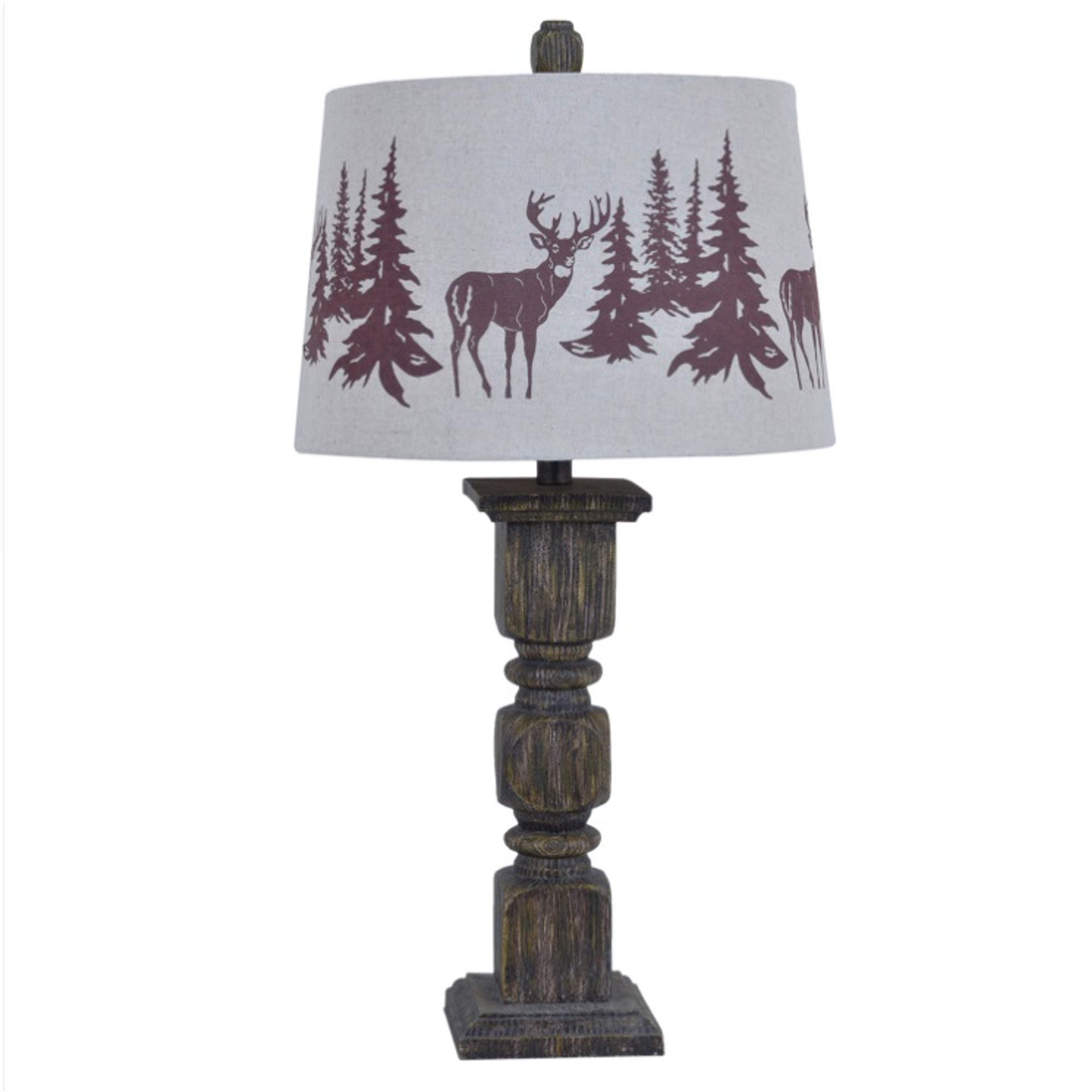 deer table lamp