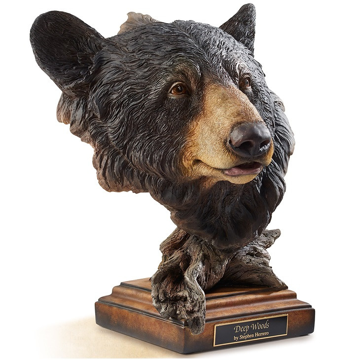 Black Bear Sculpture | Deep Woods | Mill Creek Studios | Stephen