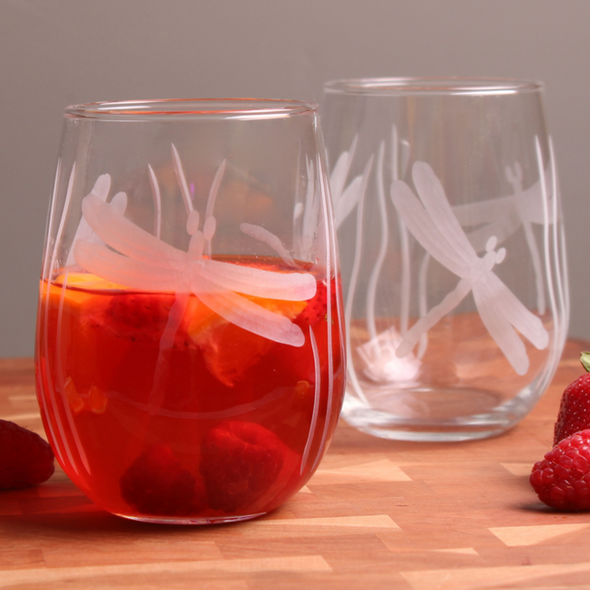 Dragonfly Stemless Red Wine