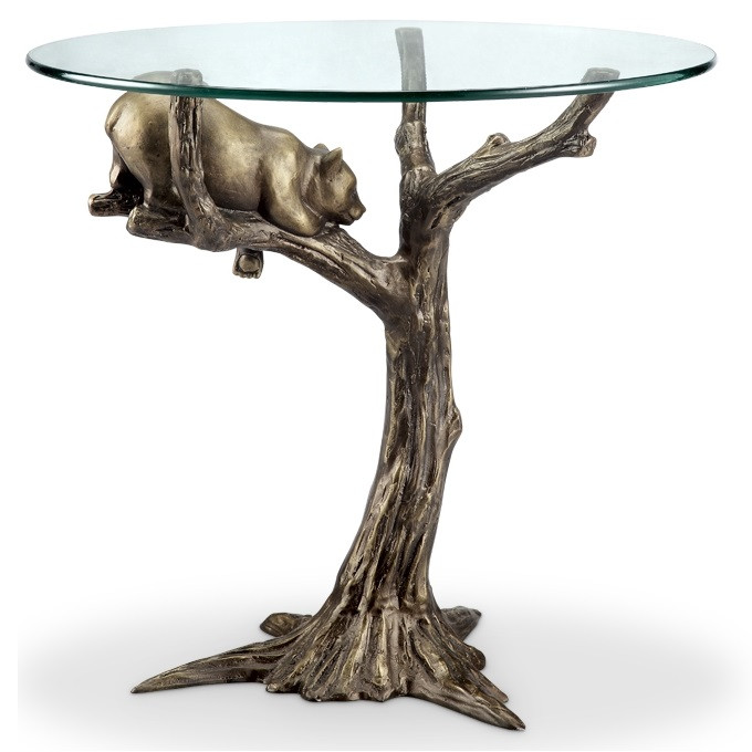 SPI Home Sleepy Bear End Table - Thumbnail 2