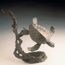 Sea Turtle Bronze Sculpture  41026 Mark Hopkins | 41026