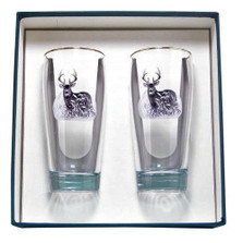 Deer Beer Glass Set | Richard Bishop | 2043DEE