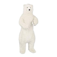 Standing 4 ft Polar Bear Plush Stuffed Animal | Ditz Designs | DIT75023