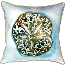 Sand Dollar Indoor Outdoor Pillow 22x22 | Betsy Drake | BDZP605