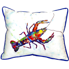 Crayfish Indoor Outdoor Pillow 20x24 | Betsy Drake | BDZP986A