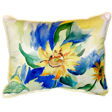 Sunflower Indoor Outdoor Pillow 20x24 | Betsy Drake | BDZP200