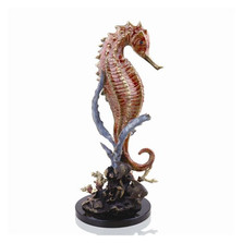 Seahorse Brass Sculpture | 31521 | SPI Home