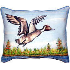 Pintail Duck Indoor Outdoor Pillow 20x24 | Betsy Drake | BDZP394