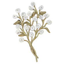 Baby's Breath Pin | Michael Michaud Jewelry | 5961BZWP