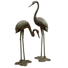 Garden Crane Garden Sculpture Pair | 33242 | SPI Home