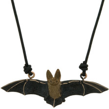 Long-Eared Bat Pendant Necklace | Cavin Richie Jewelry | DMOKB-183-PEND