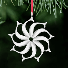 North Star Polished Pewter Ornament | Lovell Designs | LOVOR209