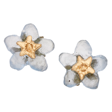 Forget Me Not Flower Stud Earrings | Michael Michaud Jewelry | 3271bz