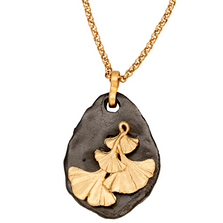 Pebble Gingko 32" Long Necklace | Michael Michaud Jewelry | N240