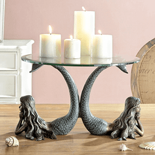 Mermaid Pair Candle Holder | SPI Home | 34736