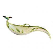 Bamboo Song Bird Candy Dish | FZ01318 | Franz Collection