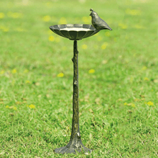 Quail Birdbath Birdfeeder | 51059 | SPI Home