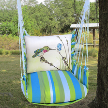 Hummingbird Hammock Chair Swing "Beach Boulevard" | Magnolia Casual | BBRR606-SP