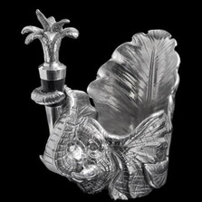 Elephant Wine Caddy/Bottle Stopper Set | Arthur Court Designs | 104048 