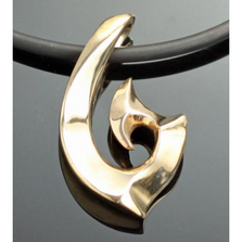 Bronze Tribal Hook Pendant Necklace | Anisa Stewart Jewelry | ASJBRF1012