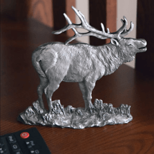 Elk Pewter Figurine | Andy Schumann | SCHSA-5