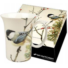 Chickadee Bone China Mug | McIntosh Trading Chickadee Mug | Robert Bateman Lively Pair Mug -3