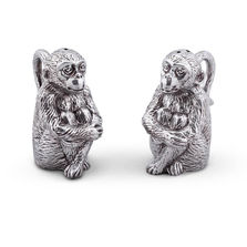 Monkey Salt and Pepper Shakers | Arthur Court Designs | 116S13