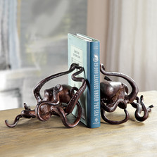 Octopus Sculptural Bookends Pair | 34546n | SPI Home