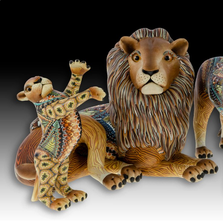 Lion Papa Figurine | FimoCreations | FCFLIP