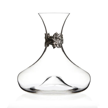 Grape Leaf Crystal Wine Decanter | Menagerie | M-MWD-G1919