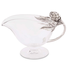 Artichoke Glass Gravy Boat | Vagabond House | VHCG448AK