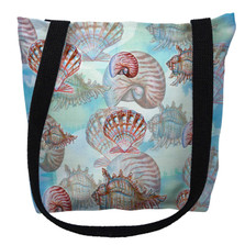 Shells Pattern Tote Bag | Betsy Drake | TY094AM