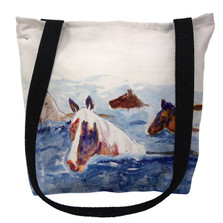 Chincoteague Ponies Tote Bag | Betsy Drake | TY151M