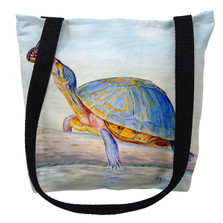 Turtle Butterfly Communicating Tote Bag | Betsy Drake | TY1067M