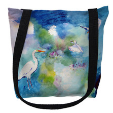 Three Egrets Tote Bag | Betsy Drake | TY1047M