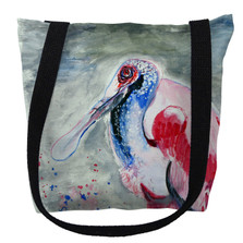 Amelia Spoonbill Tote Bag | Betsy Drake | TY1015M