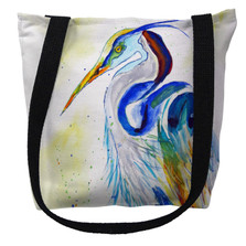 Watercolor Heron Tote Bag | Betsy Drake | TY1006M