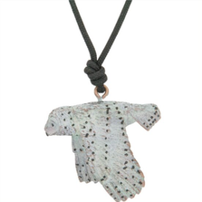 Snowy Owl Sculptural Pendant Necklace | Cavin Richie Jewelry | KB-56-PEND