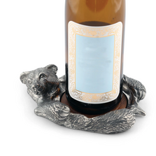 Bear Pewter Wine Bottle Coaster | Vagabond House | B133R