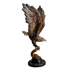 Flying Eagle Bronze Statue | Metropolitan Galleries | SRB056442
